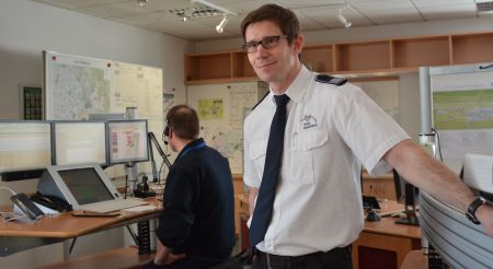 Marc Hammerstein Leiter der Kreisfeuerwehrzentrale und der Leitstelle, blickt auf ein arbeitsreiches Jahr zurück. (Foto: © Kreis Paderborn)